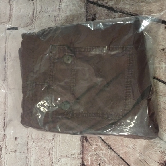 Prana Breathe Womens Cargo Brown Hiking Cinch Organic Cotton Shorts 10 - Picture 6 of 16